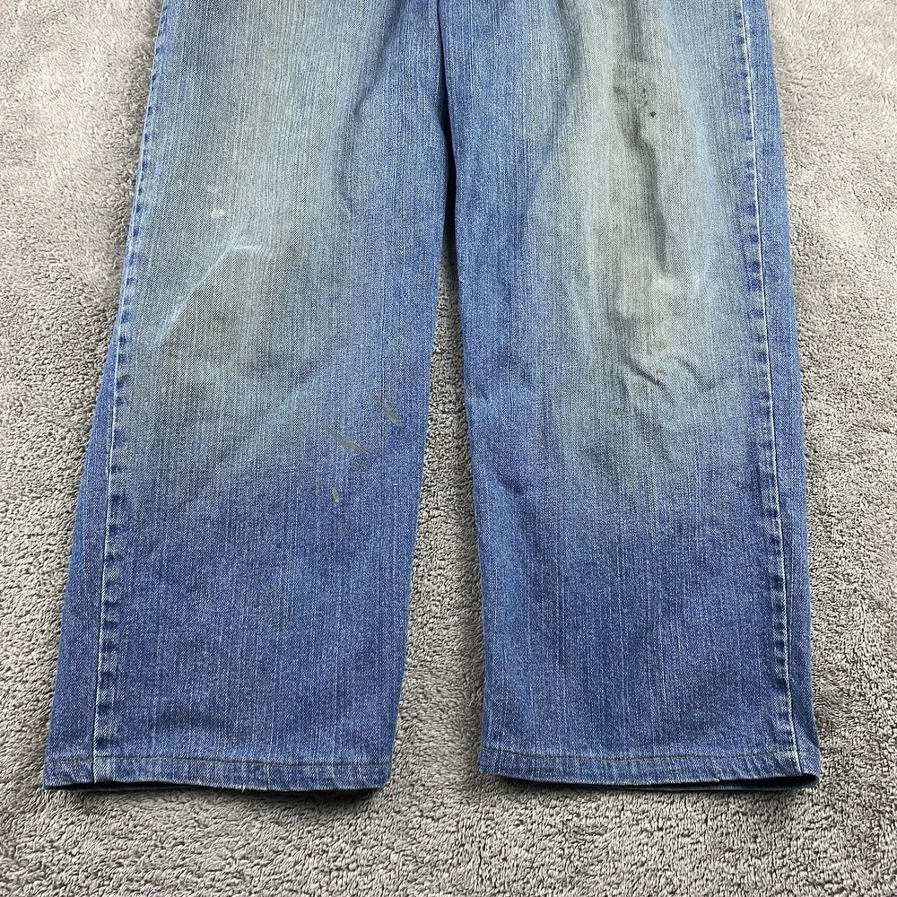Levis Relaxed Straight Fit Jeans‎ Mens 36x25 Blue Medium Mid Rise